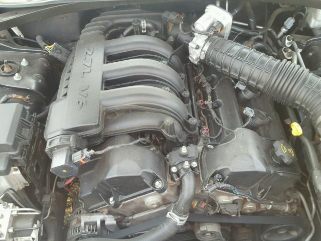 2C3LA43R67H846221 - 2007 CHRYSLER 300 BLACK photo 7
