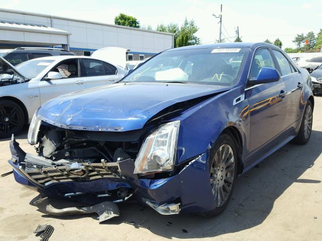 1G6DM5E39D0168542 - 2013 CADILLAC CTS PERFOR BLUE photo 2