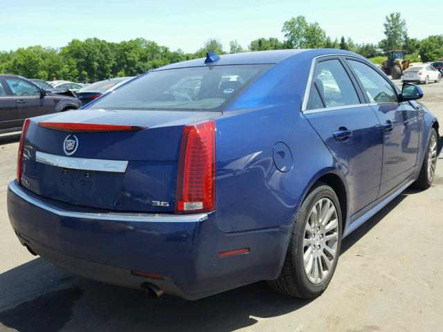 1G6DM5E39D0168542 - 2013 CADILLAC CTS PERFOR BLUE photo 4