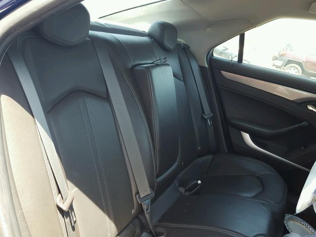 1G6DM5E39D0168542 - 2013 CADILLAC CTS PERFOR BLUE photo 6