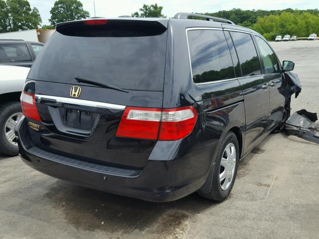 5FNRL38856B063244 - 2006 HONDA ODYSSEY TO BLACK photo 4