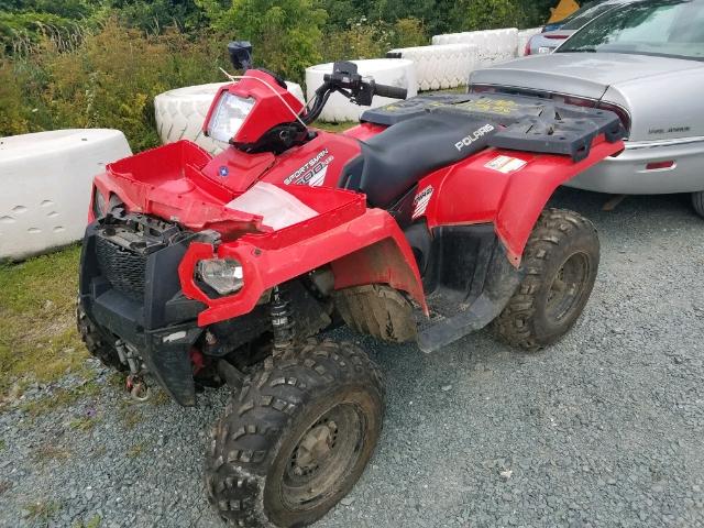 4XAMH50A4DA065179 - 2013 POLARIS SPORTSMAN RED photo 2