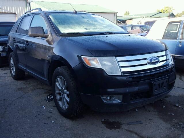 2FMDK48C47BA90176 - 2007 FORD EDGE SEL BLACK photo 1