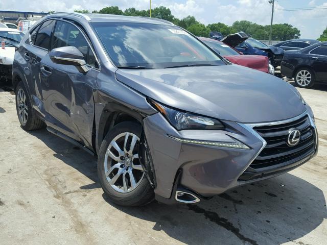 JTJYARBZXF2013624 - 2015 LEXUS NX 200T CHARCOAL photo 1