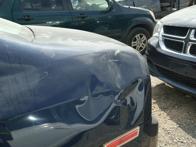 1G1ZB5E15BF324439 - 2011 CHEVROLET MALIBU LS ლურჯი ფოტო 9