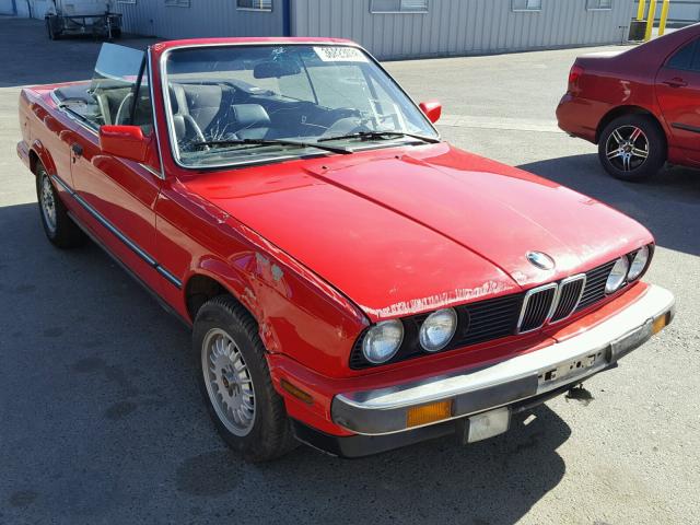 WBABB2306H1941143 - 1987 BMW 325 I AUTO RED photo 1