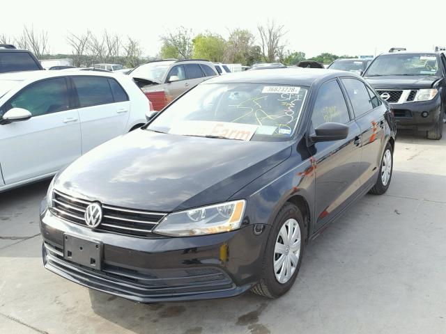 3VW2K7AJ2FM357301 - 2015 VOLKSWAGEN JETTA BASE 黑色 照片 2
