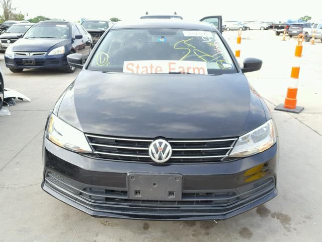 3VW2K7AJ2FM357301 - 2015 VOLKSWAGEN JETTA BASE 黑色 照片 9
