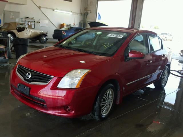 3N1AB6AP9AL663331 - 2010 NISSAN SENTRA 2.0 MAROON photo 2