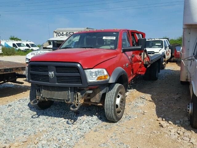 3C7WDNFL3CG173785 - 2012 DODGE RAM 5500 S RED photo 2