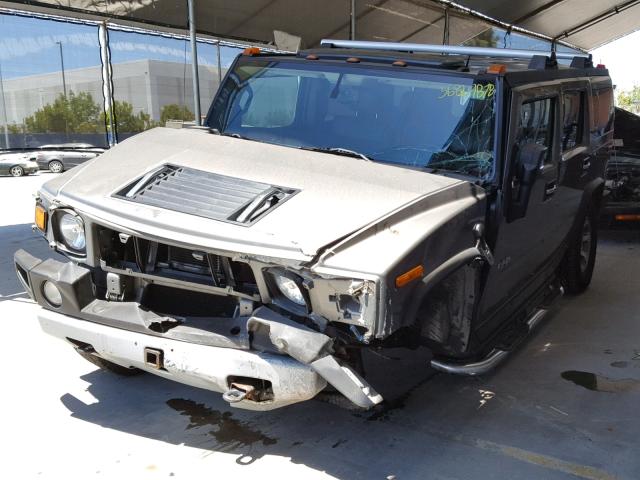 5GRGN23818H101959 - 2008 HUMMER H2 SILVER photo 2