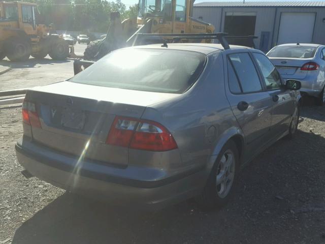 YS3EH49G833043986 - 2003 SAAB 9-5 AERO GRAY photo 4