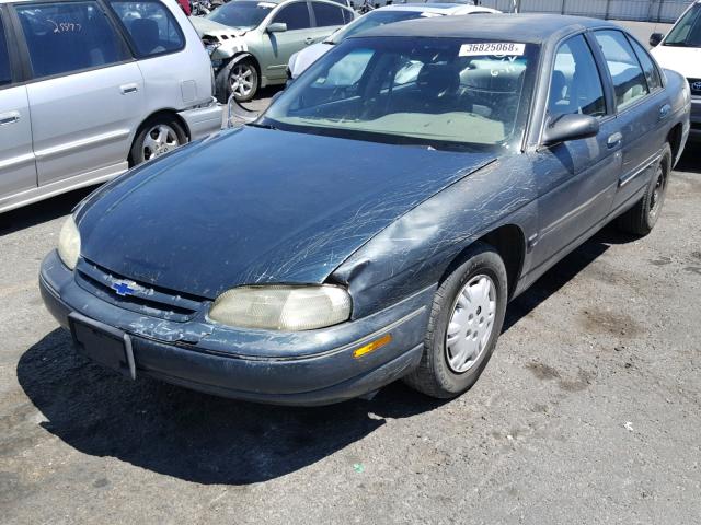 2G1WL52M3S9316864 - 1995 CHEVROLET LUMINA GREEN photo 2