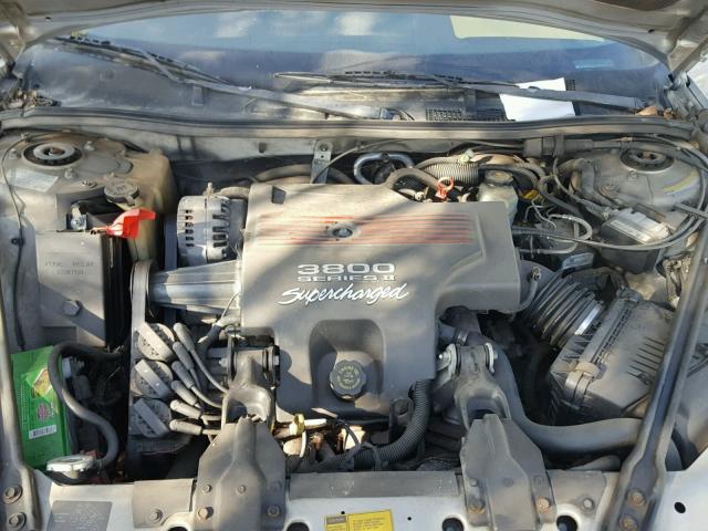 1G2WR1216YF118868 - 2000 PONTIAC GRAND PRIX Gümüş foto 7