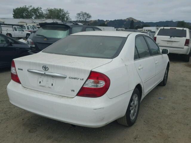 4T1BF30K84U065103 - 2004 TOYOTA CAMRY LE 白色 照片 4