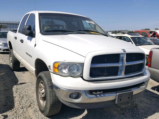 3D7KU28673G806036 - 2003 DODGE RAM 2500 S WHITE photo 1