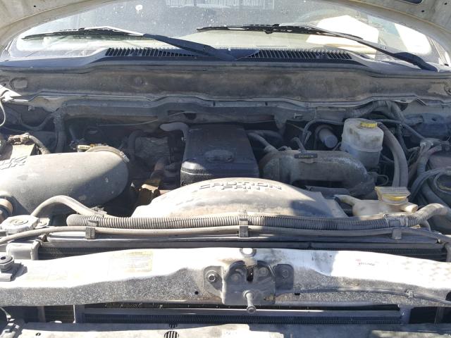 3D7KU28673G806036 - 2003 DODGE RAM 2500 S WHITE photo 7
