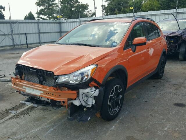 JF2GPACC2F9307133 - 2015 SUBARU XV CROSSTR ORANGE photo 2