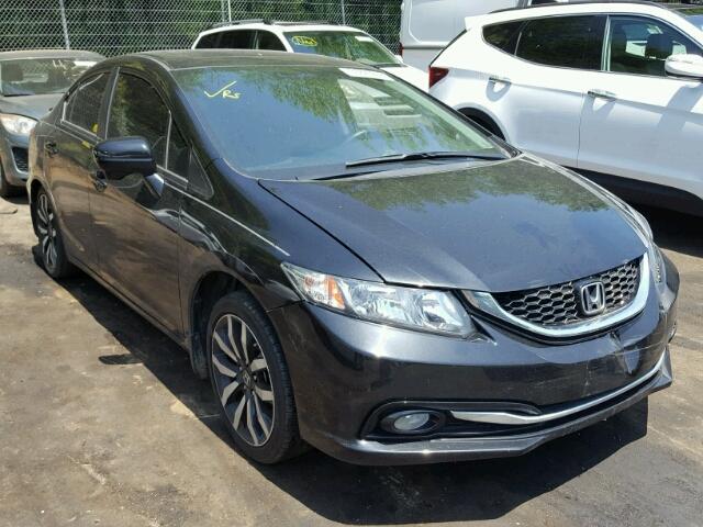 2HGFB2F97FH520031 - 2015 HONDA CIVIC EXL 黑色 照片 1