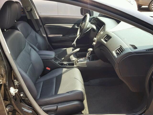 2HGFB2F97FH520031 - 2015 HONDA CIVIC EXL 黑色 照片 5