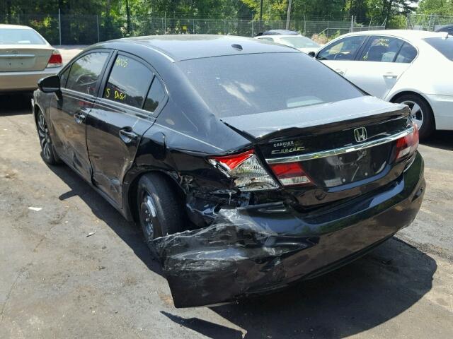 2HGFB2F97FH520031 - 2015 HONDA CIVIC EXL 黑色 照片 9