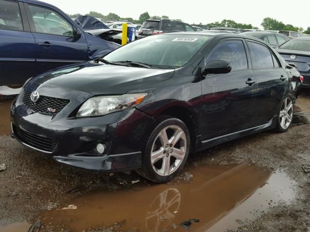 1NXBE40E89Z002321 - 2009 TOYOTA COROLLA XR 黑色 照片 2