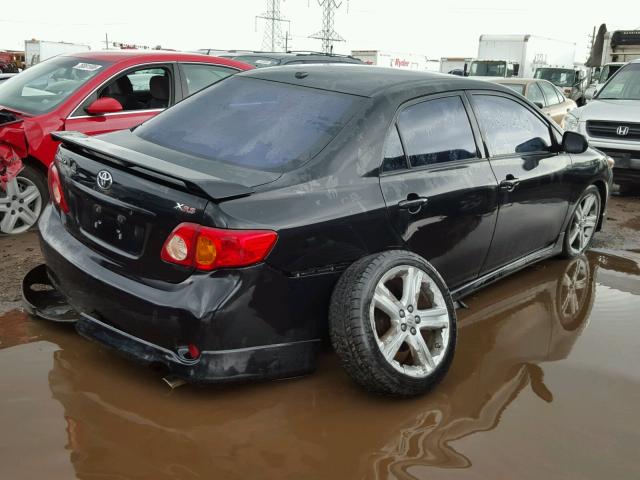 1NXBE40E89Z002321 - 2009 TOYOTA COROLLA XR 黑色 照片 4
