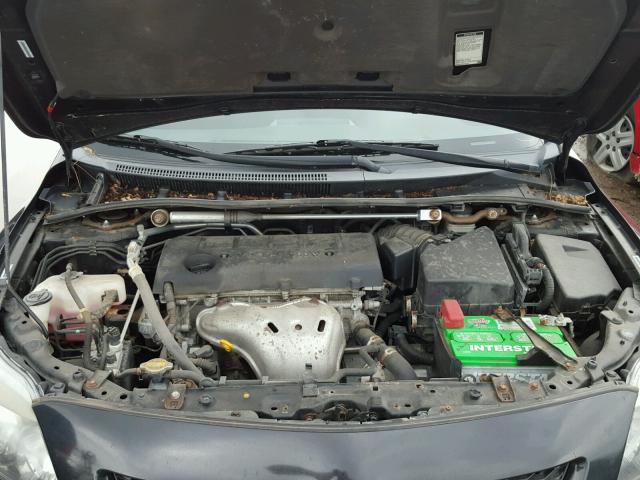 1NXBE40E89Z002321 - 2009 TOYOTA COROLLA XR 黑色 照片 7