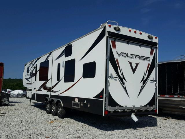 47CFVTV36CC660609 - 2012 VOLT TRAILER WHITE photo 3