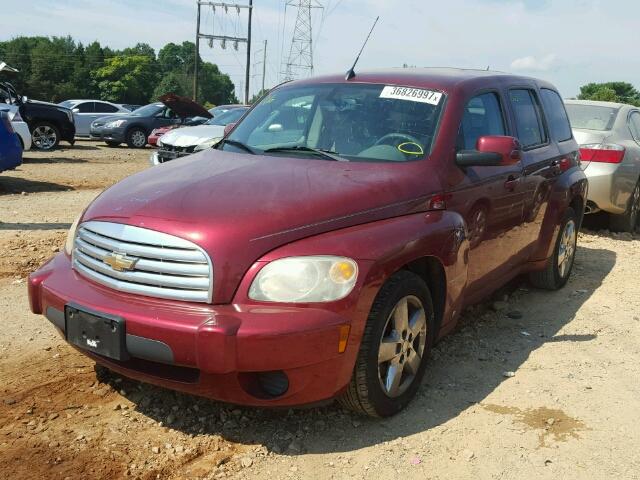 3GNCA23P08S716083 - 2008 CHEVROLET HHR LT RED photo 2