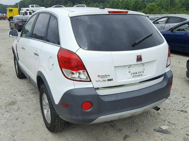 3GSCL33P98S722591 - 2008 SATURN VUE XE WHITE photo 3