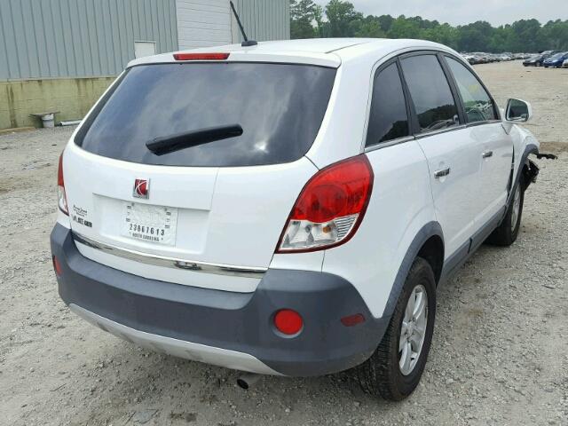 3GSCL33P98S722591 - 2008 SATURN VUE XE WHITE photo 4