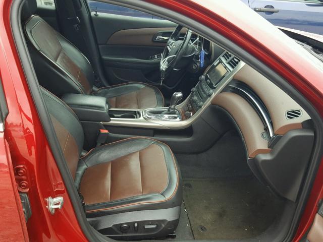 1G11H5SA6DF123619 - 2013 CHEVROLET MALIBU LTZ წითელი ფოტო 5