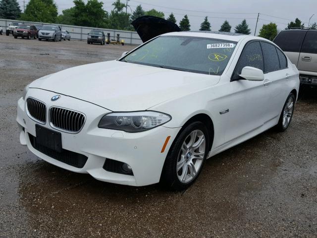 WBAXH5C51CDW03142 - 2012 BMW 528 XI WHITE photo 2