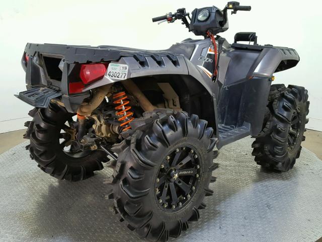 4XASXE858FA649413 - 2015 POLARIS SPORTSMAN GRAY photo 8