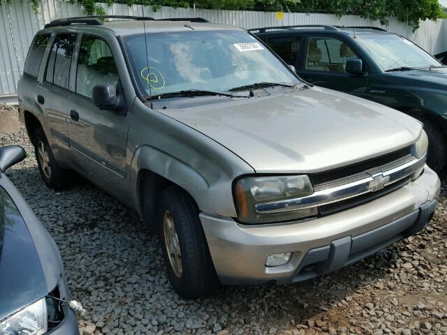 1GNDT13S522252076 - 2002 CHEVROLET TRAILBLAZE SILVER photo 1