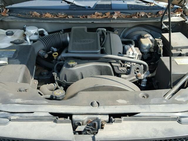 1GNDT13S522252076 - 2002 CHEVROLET TRAILBLAZE SILVER photo 7