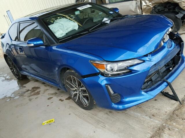 JTKJF5C71E3087902 - 2014 TOYOTA SCION TC 蓝色 照片 1