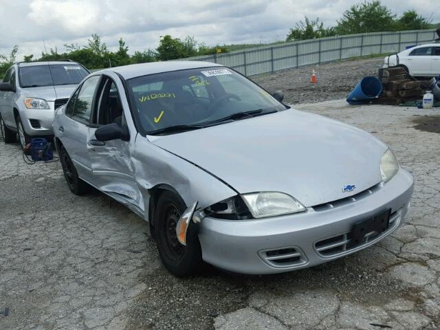 1G1JC524627120221 - 2002 CHEVROLET CAVALIER SILVER photo 1