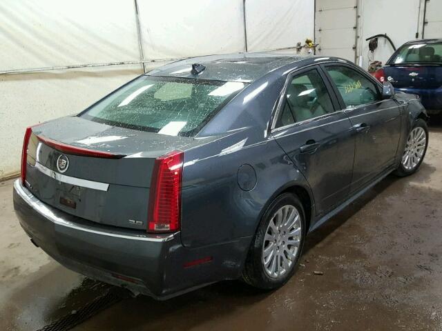 1G6DL5EV0A0145005 - 2010 CADILLAC CTS PERFOR GRAY photo 4