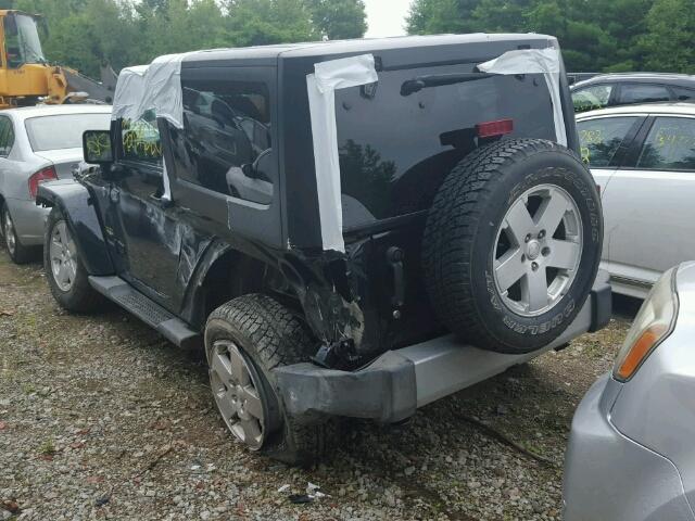 1J4AA5D10BL633191 - 2011 JEEP WRANGLER S BLACK photo 3