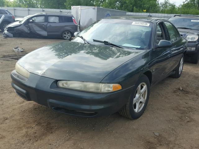 1G3WS52K2XF306639 - 1999 OLDSMOBILE INTRIGUE G GREEN photo 2