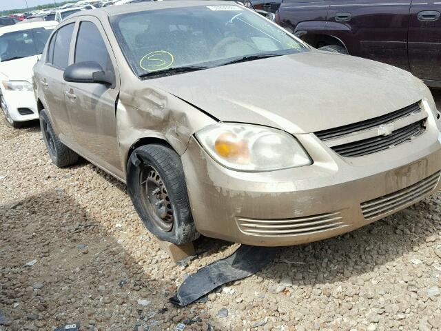 1G1AK55F867627384 - 2006 CHEVROLET COBALT LS GOLD photo 9