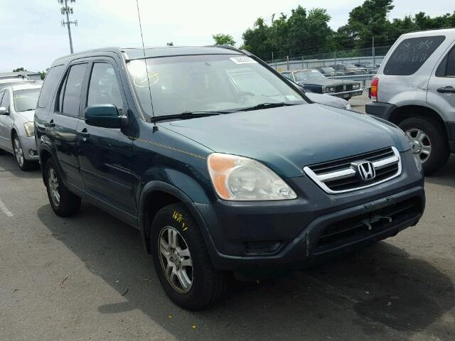 JHLRD78814C014625 - 2004 HONDA CR-V EX GREEN photo 1