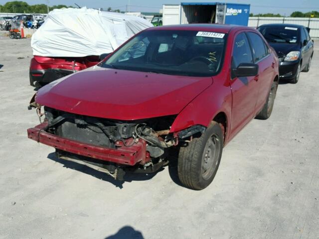 3FAHP0KC4AR116962 - 2010 FORD FUSION SPO RED photo 9