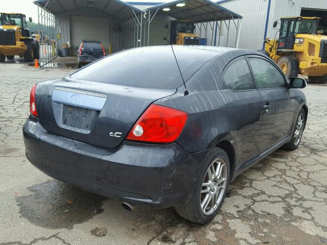 JTKDE177250029284 - 2005 TOYOTA SCION TC 灰色 照片 4