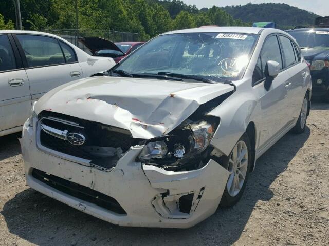 JF1GPAC61E8287959 - 2014 SUBARU IMPREZA PR WHITE photo 2