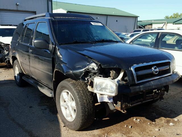 JN8DR09Y02W745884 - 2002 NISSAN PATHFINDER BLACK photo 1