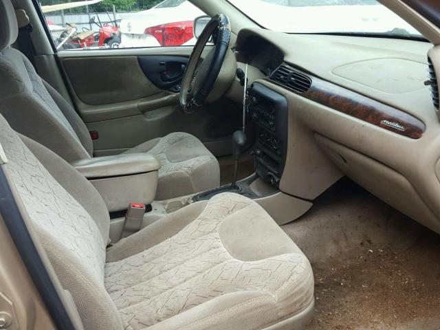 1G1NE52J916150383 - 2001 CHEVROLET MALIBU LS GOLD photo 5