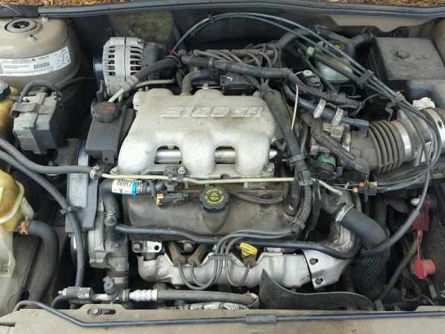 1G1NE52J916150383 - 2001 CHEVROLET MALIBU LS GOLD photo 7